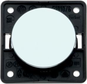 Berker Wall-mounted push-button switch, glossy INTEGRO 1x OFF-(ON) ()%3Dbutton flush mounting 10A 250V