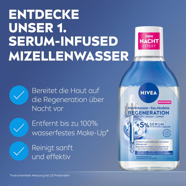 Image du produit NIVEA Régénération (Eau micellaire, 400 ml)
