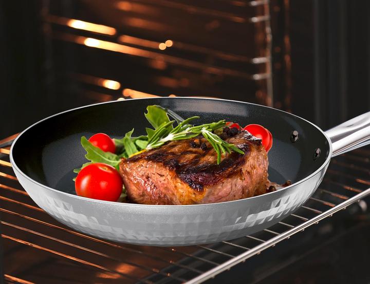 Produktbild Ceraflon Pfannen-Set, silber, 3-teilig (Pfannenset + Topfset)