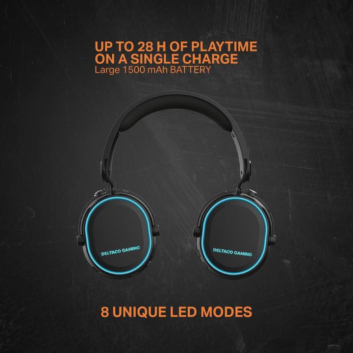 Actual product image Deltaco Wirel. Gaming headset DH420 (Cable)