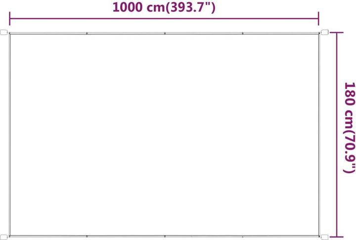 Produktbild vidaXL Senkrechtmarkise (1.80 m)