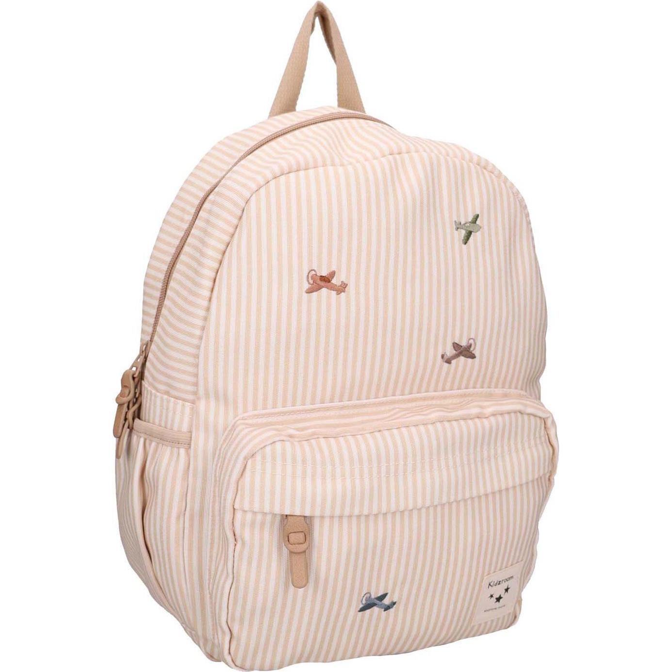 Kidzroom, Borsa scuola materna, Rucksack-Nostalgie – Flugzeuge