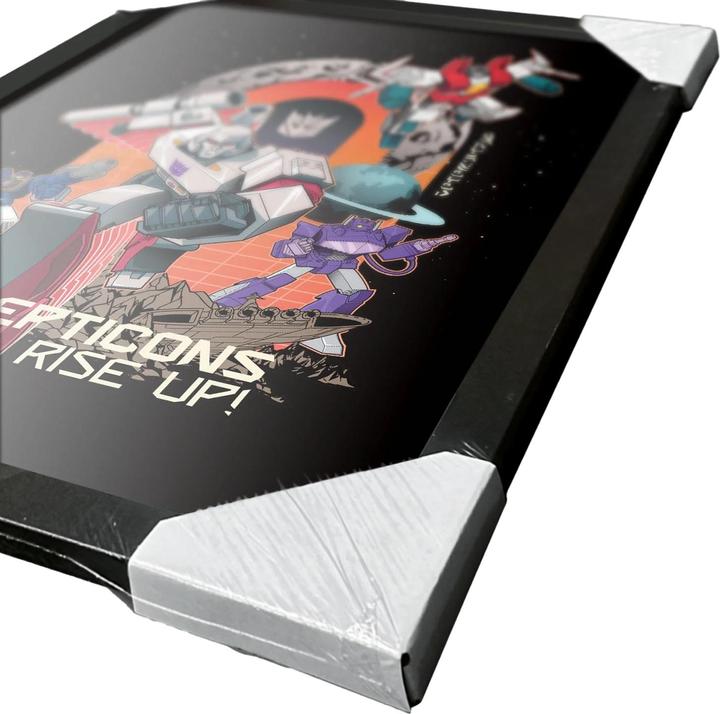 Image du produit Transformers - Poster encadré DECEPTICONS RISE UP (40 x 30 cm)