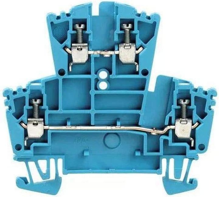 Produktbild Weidmüller Double-tier terminal, Screw WDK 2.5 BL