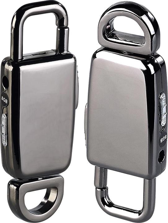Image du produit Auvisio Enregistreur vocal porte-clés avec fonction VOX