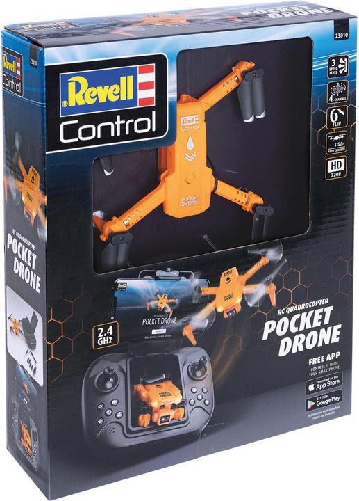 Actual product image Revell RC Quadrocopter Pocket Drone (7 min, 59 g)