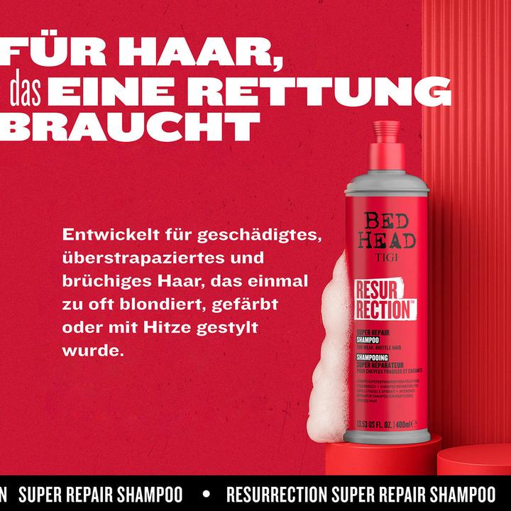 Actual product image Tigi Bed Head Resurrection (Liquid shampoo, 400 ml)