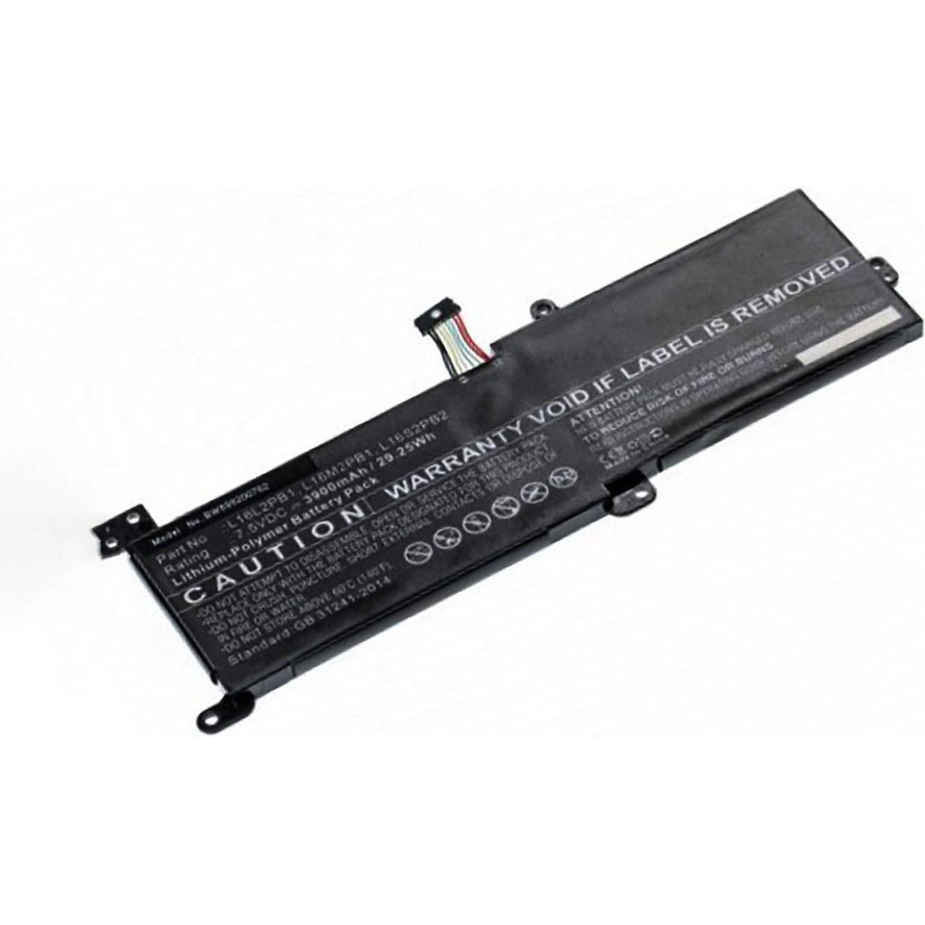 AGI Akku kompatibel mit Lenovo 5B10Q41213 (1 Zellen, 3900 mAh), Notebook Akku, Schwarz