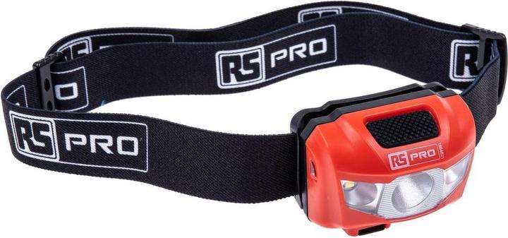 Image du produit RS PRO Lampe frontale LED rechargeable, 250 lm, Li (250 lm)