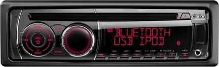 Produktbild Clarion CZ501ER, CD-Autoreceiver, Bluetooth, USB, iPod, Rot