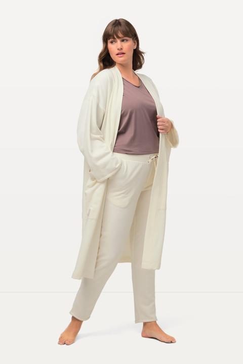 Produktbild Ulla Popken Loungewear-Longjacke, Oversized, kuschelweich, extralang (50, 52)