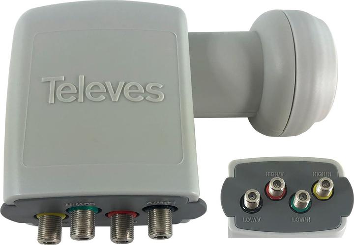 Actual product image Televes Preisner SP44EN 10.7 (Quattro LNB, 40mm)