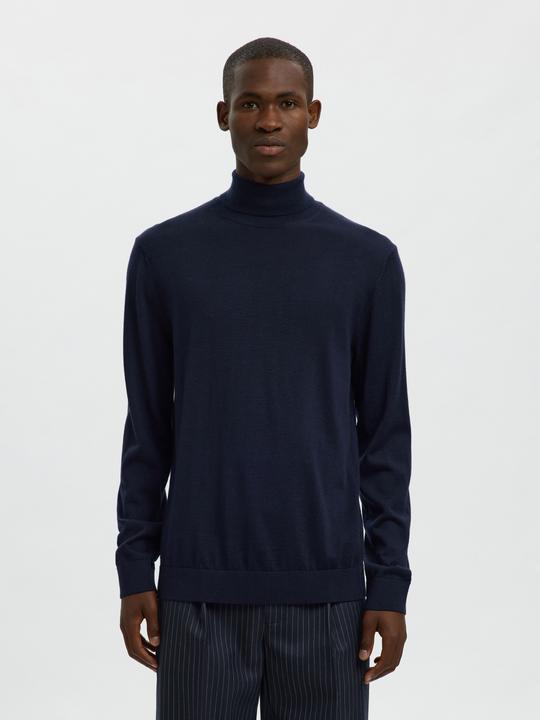 Actual product image Selected Homme Slhtray Ls Knit Merino Roll Neck Noos (XXL)