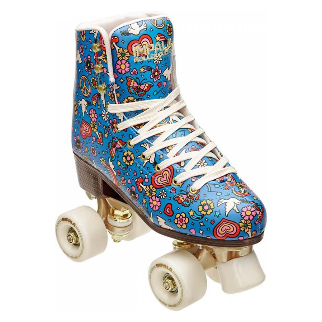 Impala, Damen, Rollschuhe, Quad Skate (37), Blau