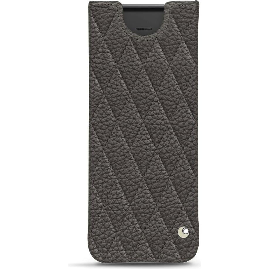 Noreve Lederschutzhülle (Samsung Galaxy Fold), Smartphone Hülle, Grau