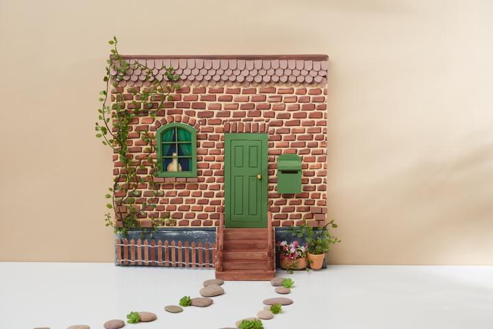 Actual product image VBS Mini shingle, 40 pieces, approx. 18x14mm