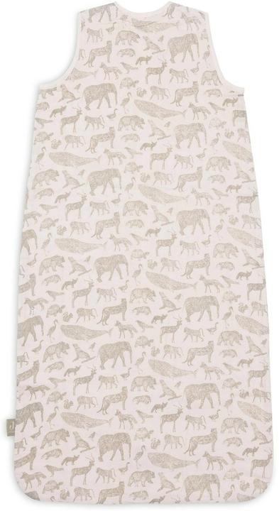 Actual product image Jollein Baby summer sleeping bag Animals Olive Green 90 cm (90 cm)