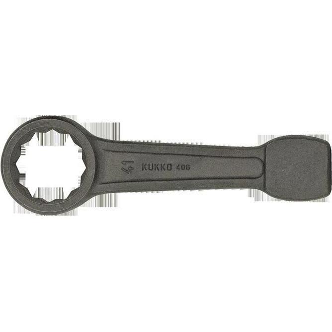 Kukko, Schraubenschlüssel, Schlagringschlüssel Baureihe 406 DIN7444 SW30mm L.185mm Länge 190 (mm) / 7 1/2 ″ (30 mm)