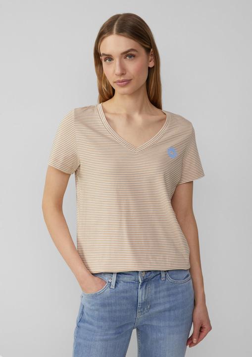 Immagine prodotto S.Oliver T-Shirt T-Shirt mit V-Ausschnitt und Print-Detail (34)