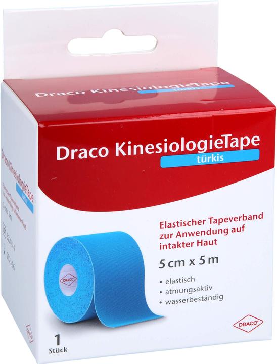 Actual product image Dracco Draco Kinesio Tape Tue 5x5, 1 pc VER (5 m)