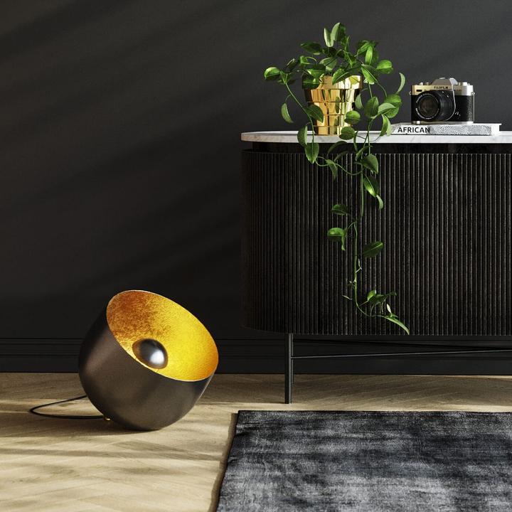 Immagine prodotto Kare Design Lampada da terra Apollon Smooth nera rotonda 35 (E27)