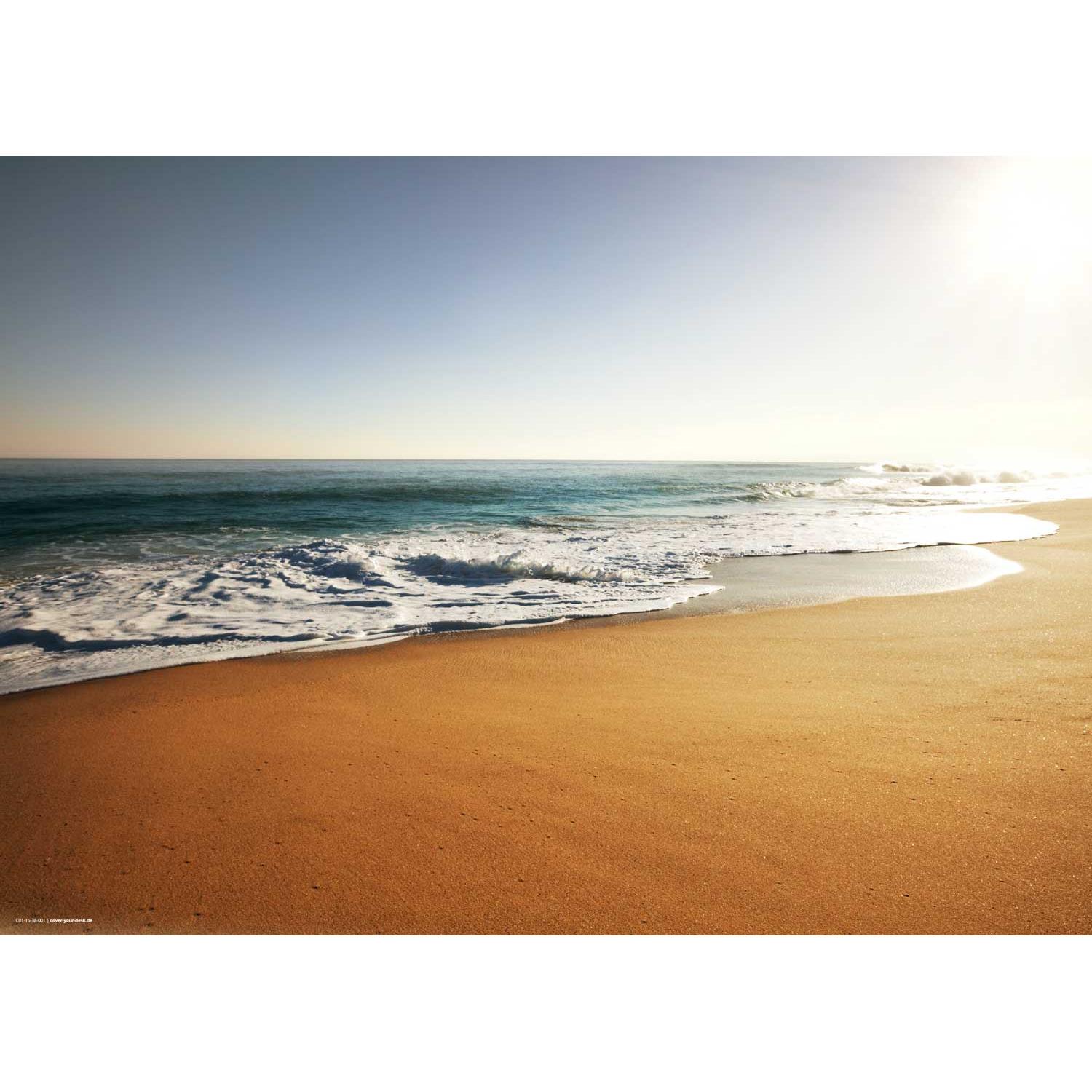 CoverYourDesk, Unterlage, Schreibtischunterlage Am Strand