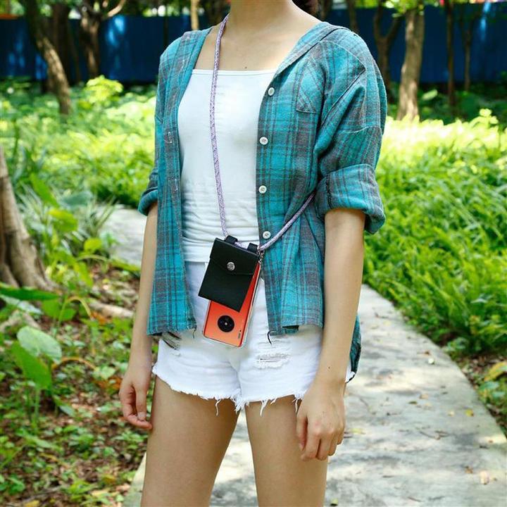 Produktbild Cadorabo TPU Handy Kette SILBER Cover