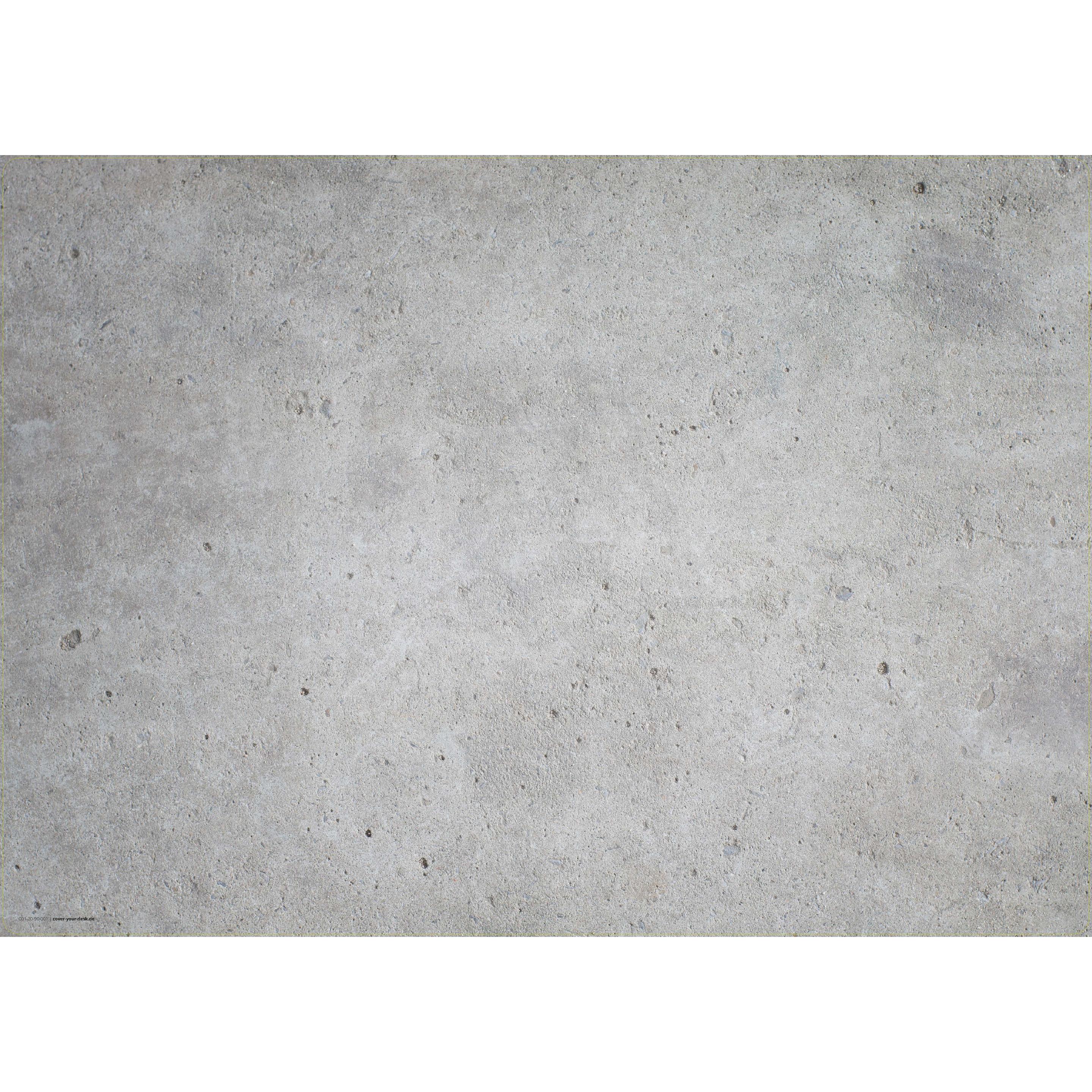 CoverYourDesk, Unterlage, Schreibtischunterlage Betonoptik hell