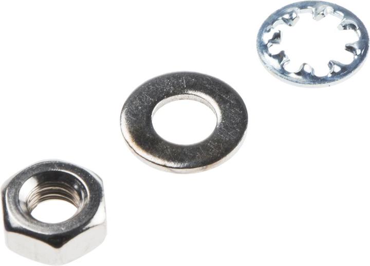 Actual product image RS PRO Nuts and washers set M4 (M4)