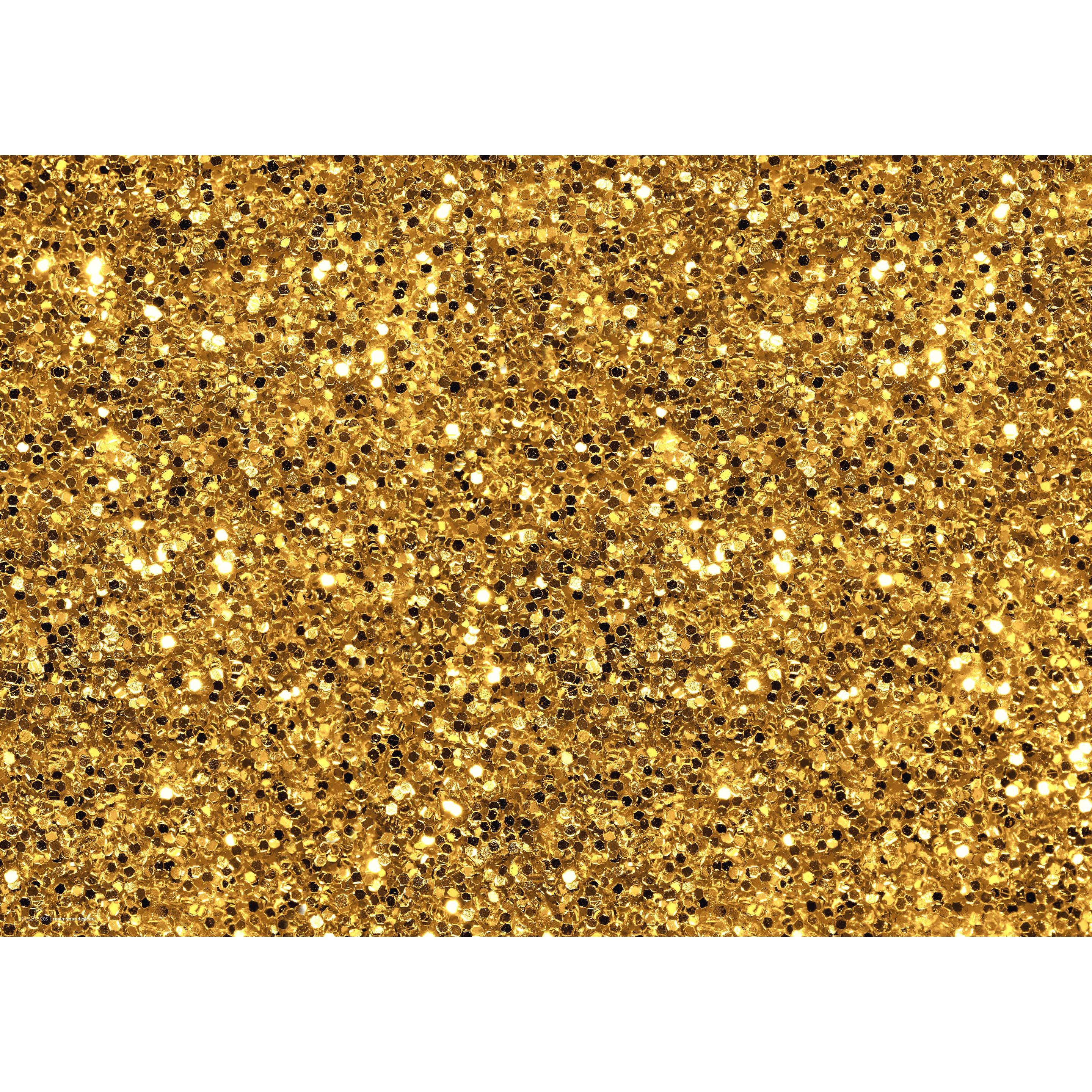 CoverYourDesk, Unterlage, Schreibtischunterlage Glitzernde Goldsteinchen