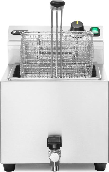 Actual product image Hendi Deep Fryer with Drain Tap 10 l 400V 6600W