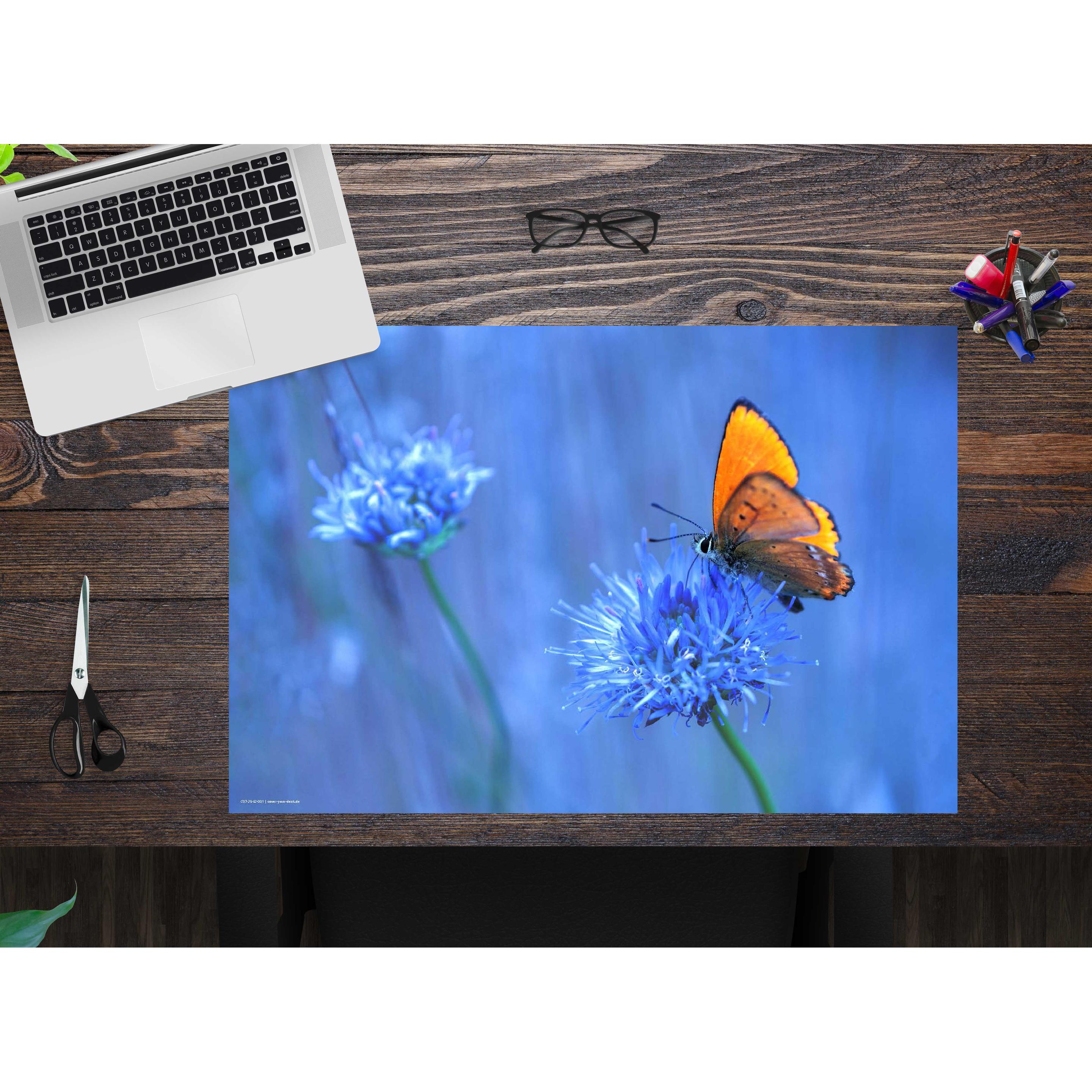 Thumbnail - CoverYourDesk, Unterlage, Schreibtischunterlage Orangener Schmetterling