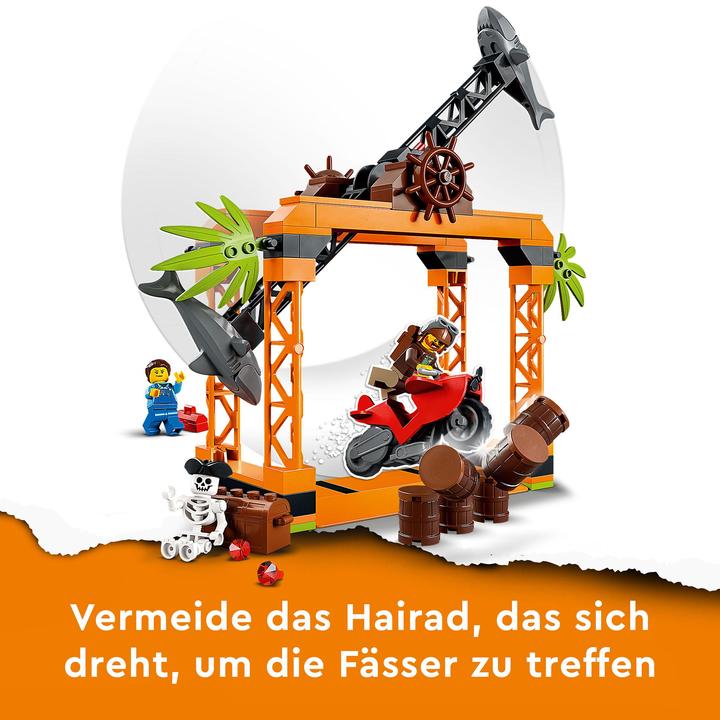 Produktbild LEGO Haiangriff-Stuntchallenge (60342, LEGO City)