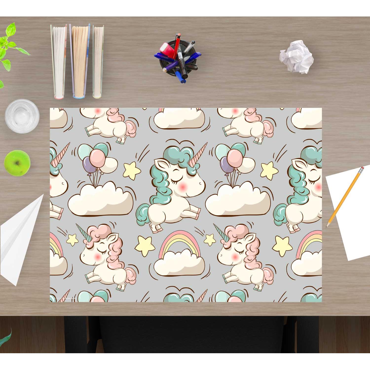 Thumbnail - CoverYourDesk, Unterlage, Schreibtischunterlage Süsse Einhörner