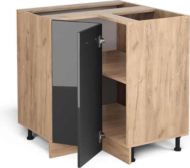 Produktbild Vicco Eckunterschrank R-Line (75.5 x 46 x 81.5 cm)