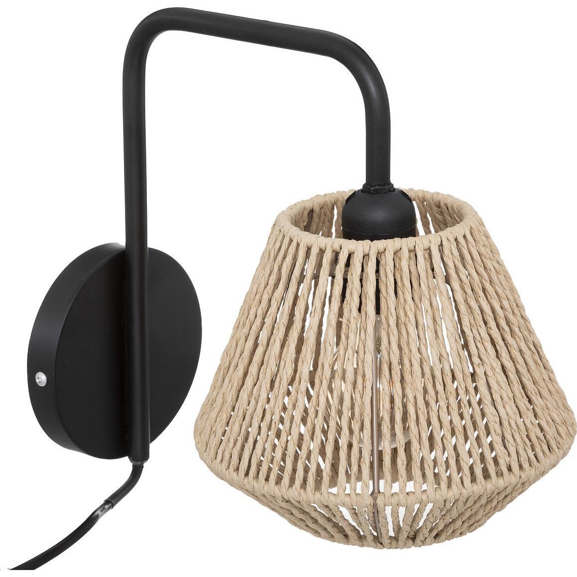 Atmosphera, Tischlampe, aplq rope jily natural d18, beige