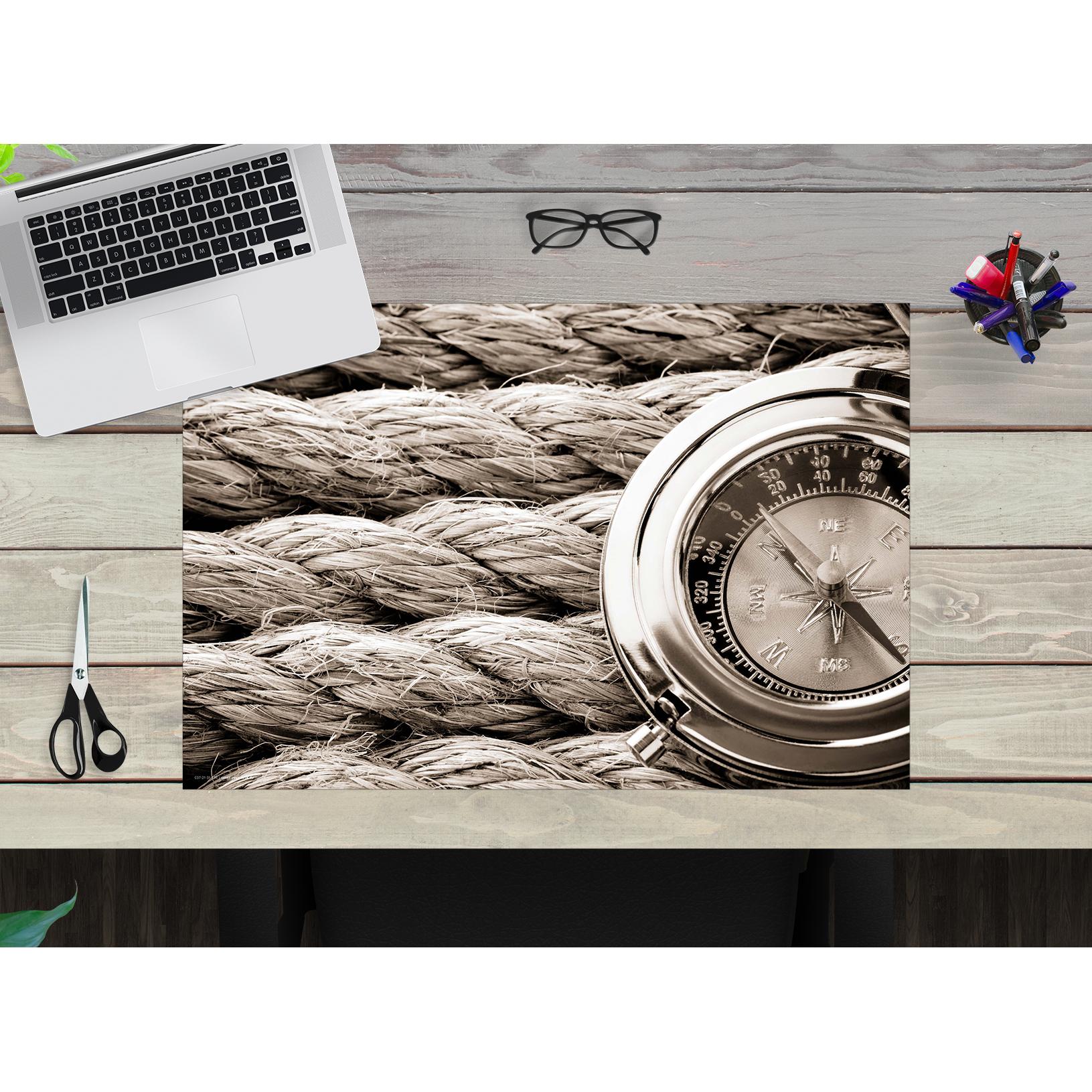 Thumbnail - CoverYourDesk, Unterlage, Schreibtischunterlage Schifffahrts-Kompass