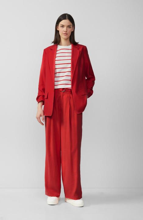 Actual product image S.Oliver Hose Wide-Leg-Hose aus Viskosemix mit Stoffgürtel (46)