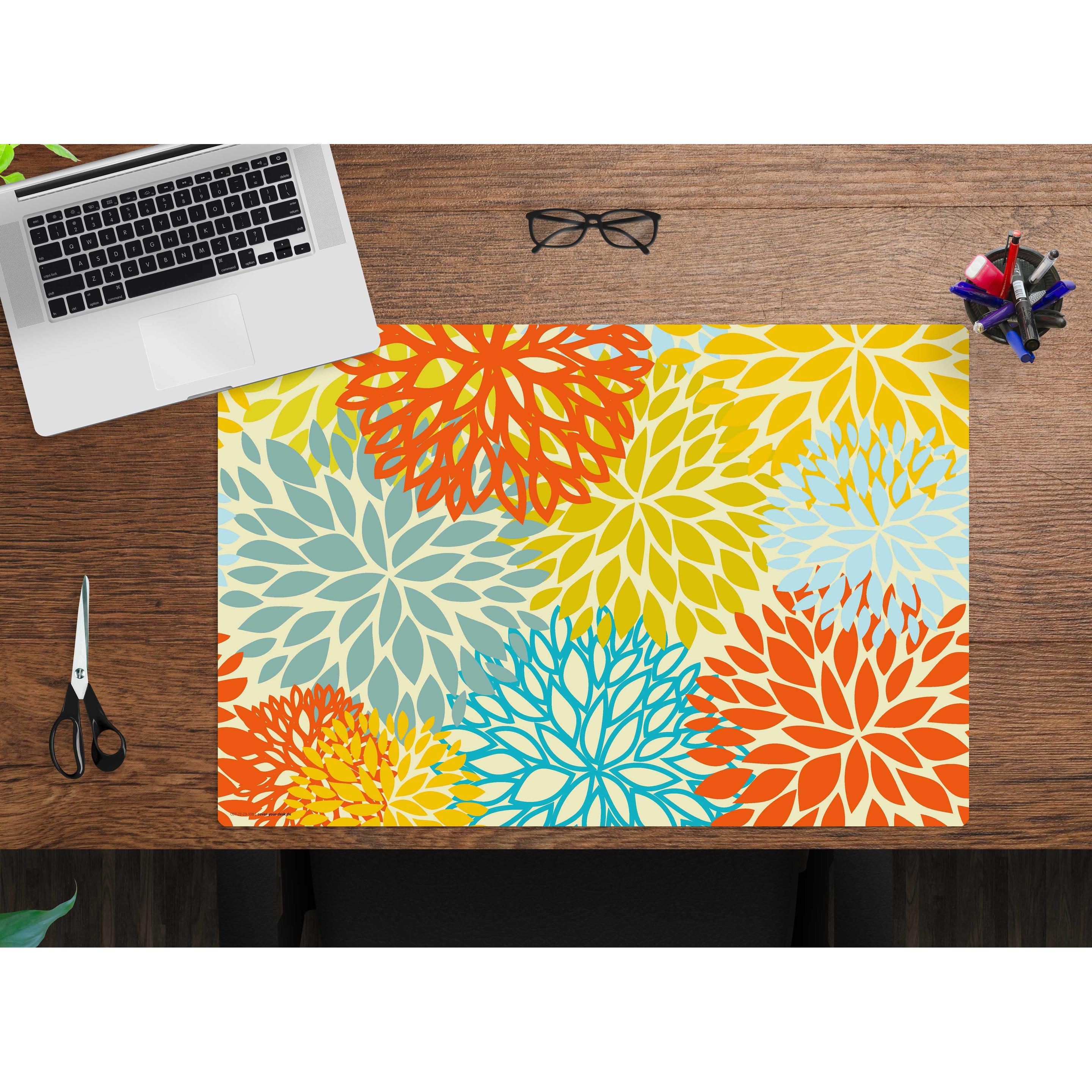 Thumbnail - CoverYourDesk, Unterlage, Schreibtischunterlage Bunter Löwenzahn