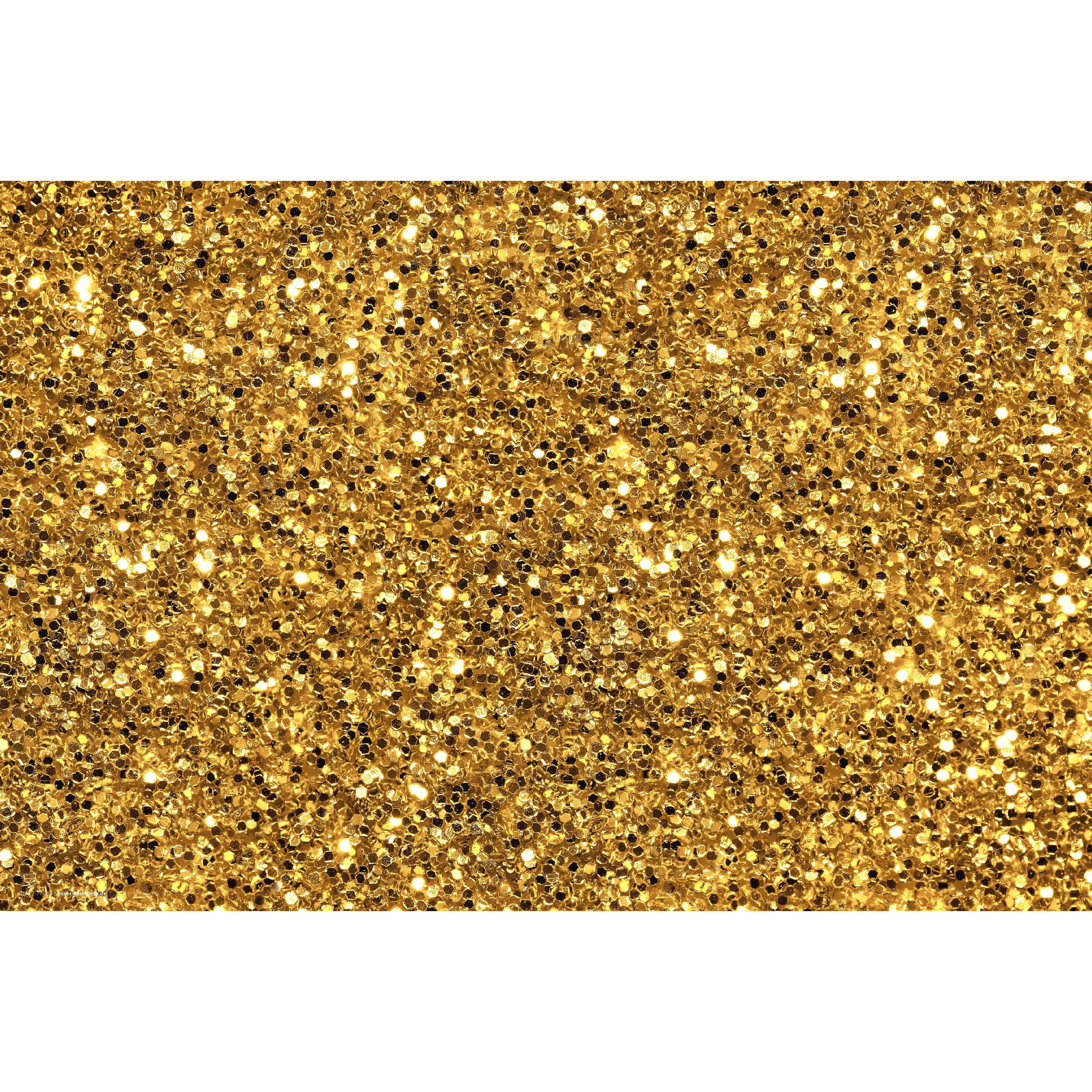 CoverYourDesk, Unterlage, Schreibtischunterlage Glitzernde Goldsteinchen