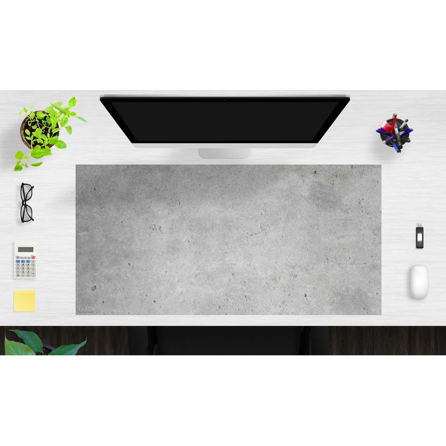 Thumbnail - CoverYourDesk, Unterlage, Schreibtischunterlage Betonoptik hell