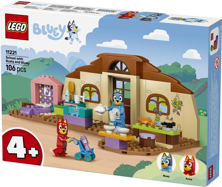 LEGO School with Rusty and Bluey (11221, LEGO Bluey)