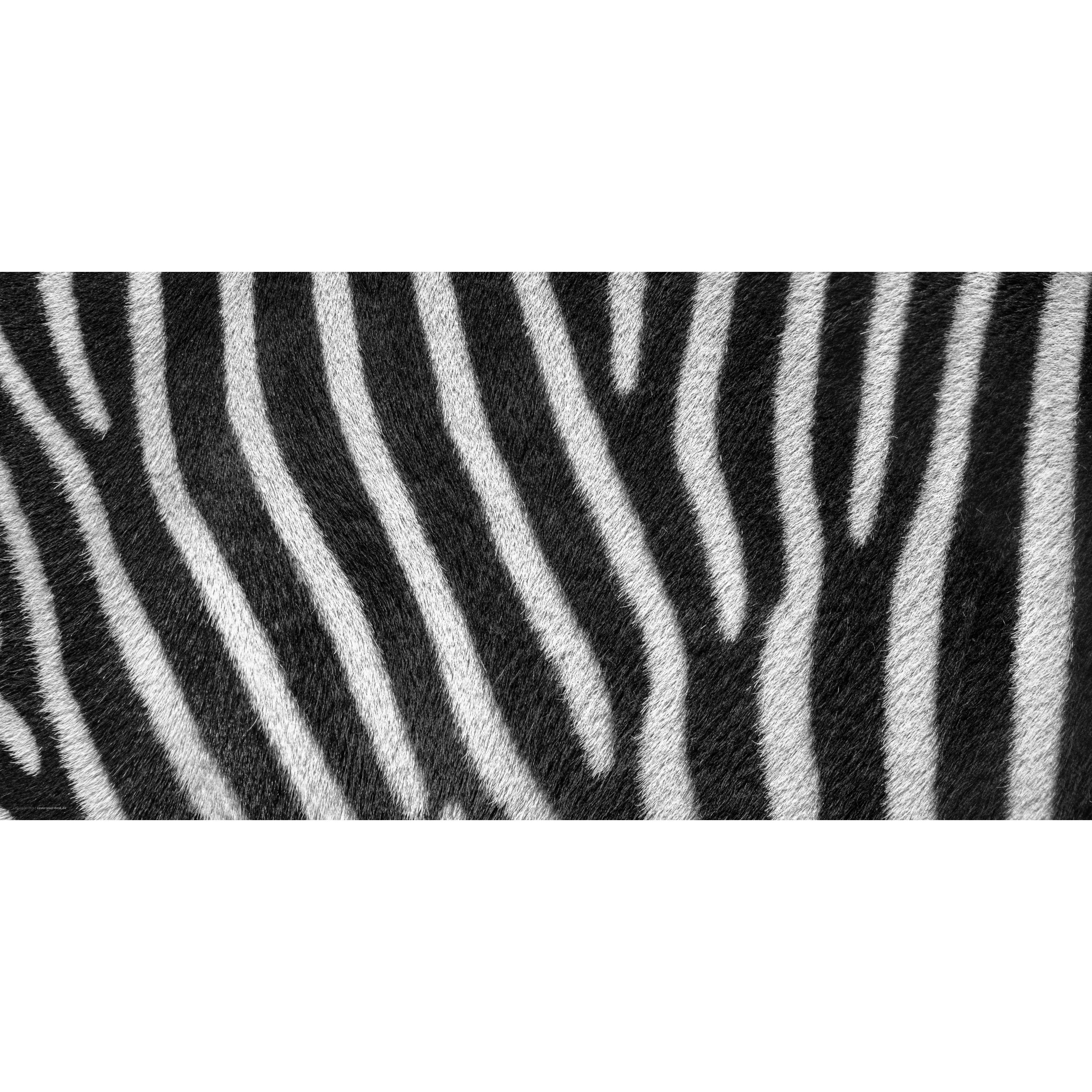 CoverYourDesk, Unterlage, Schreibtischunterlage Zebra Muster