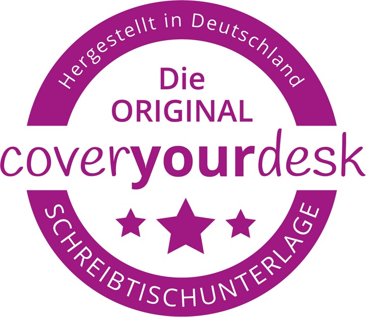 Produktbild CoverYourDesk Schreibtischunterlage Schwarzes Pferd