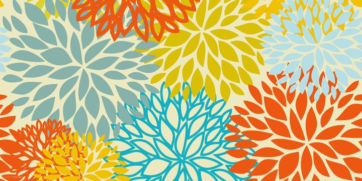 Actual product image CoverYourDesk Colourful dandelion