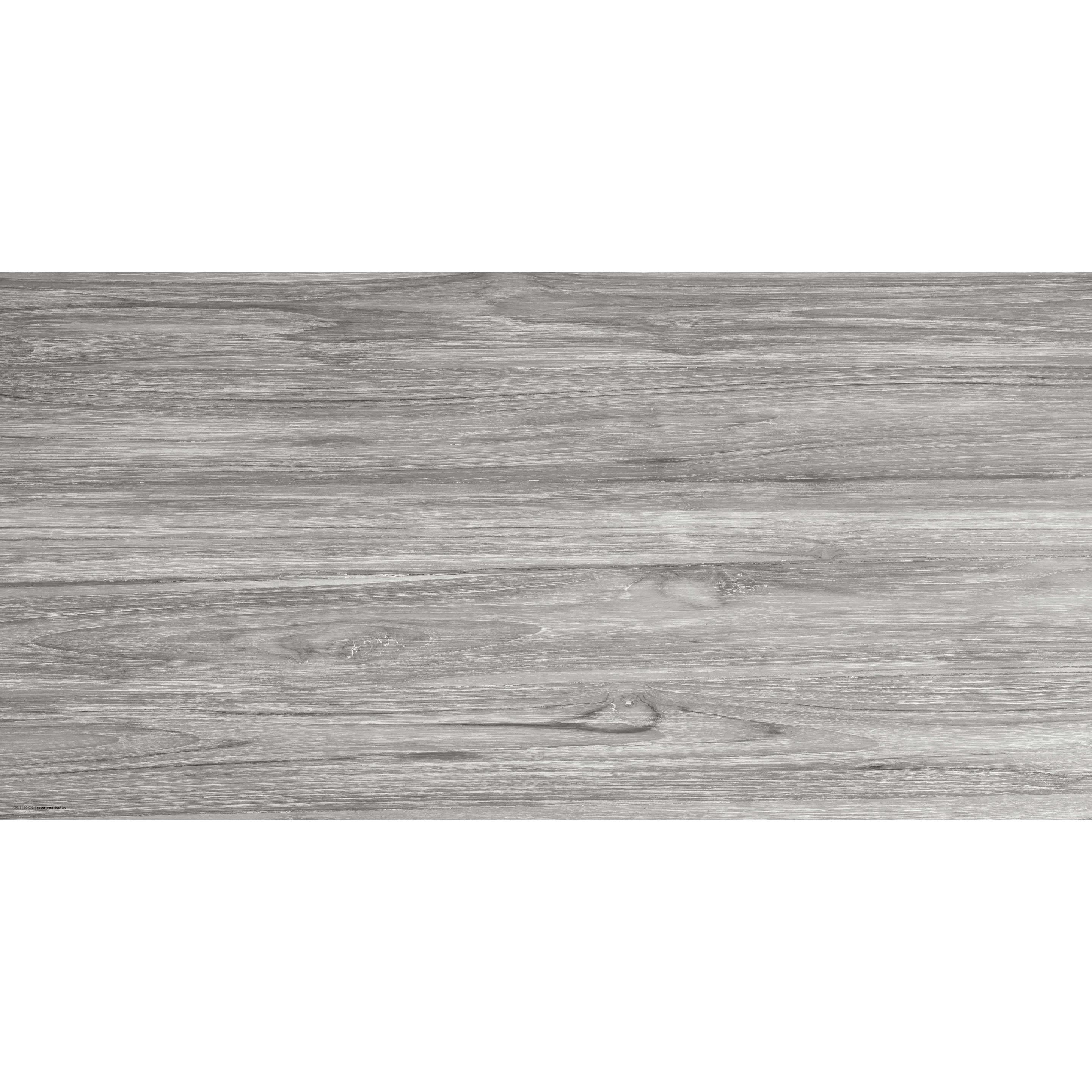 CoverYourDesk, Unterlage, Schreibtischunterlage Graue Holzmaserung