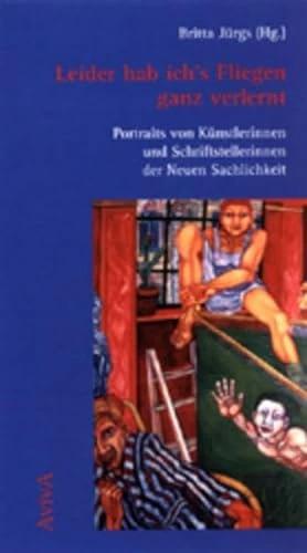 Produktbild Leider hab ich's Fliegen ganz verlernt (Deutsch, Britta Jürgs, 2000)