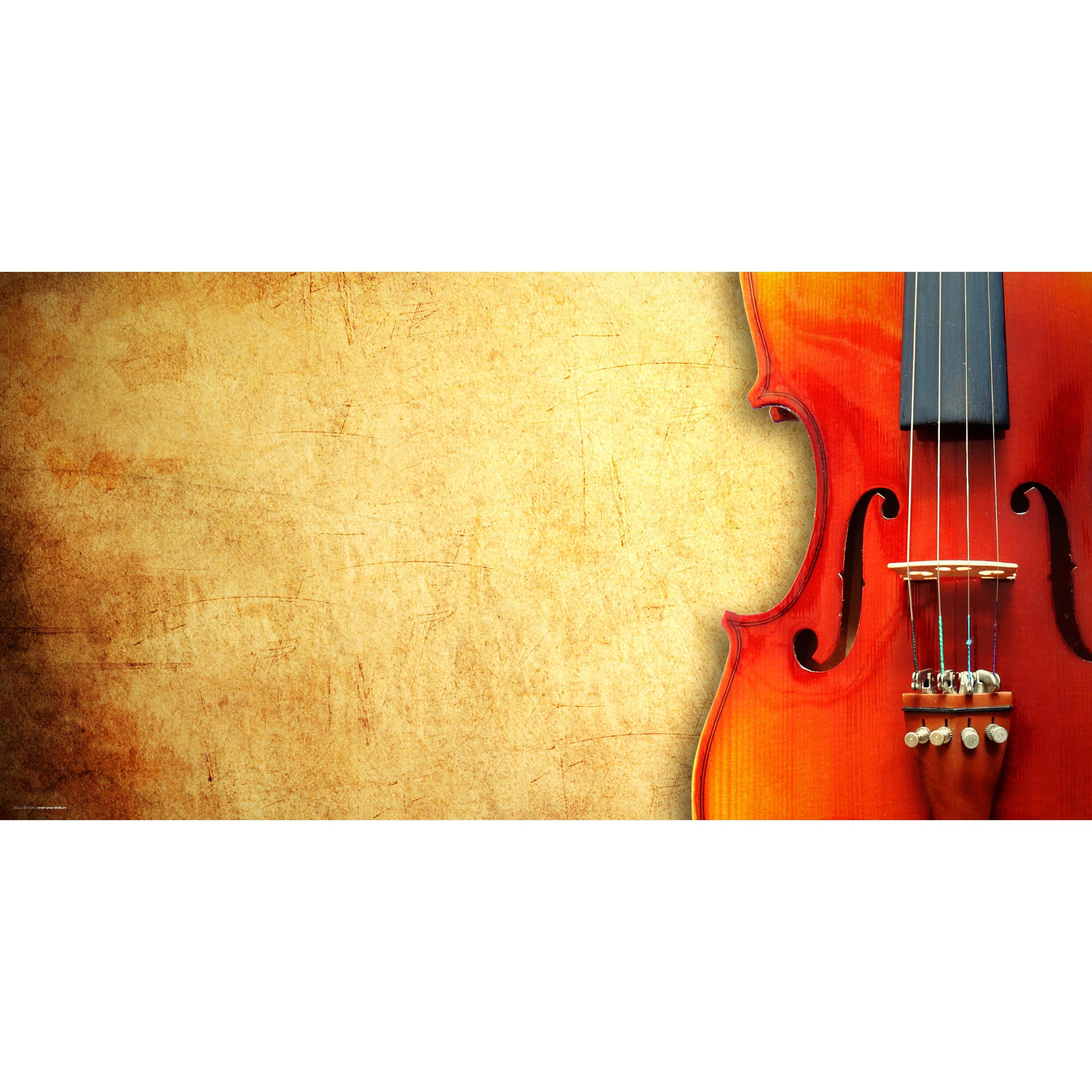 CoverYourDesk, Unterlage, Schreibtischunterlage Violine