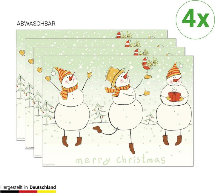 Actual product image CoverYourDesk Dancing snowmen