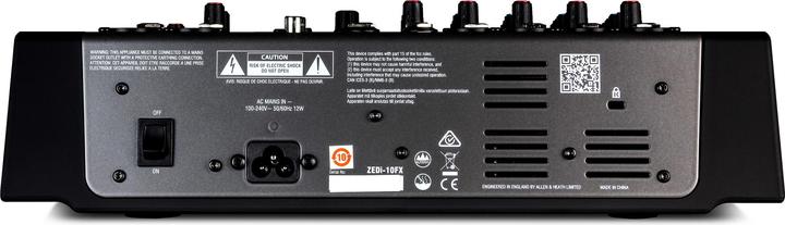 Immagine prodotto Allen & Heath ZEDi-10FX (Mixer da studio e live)